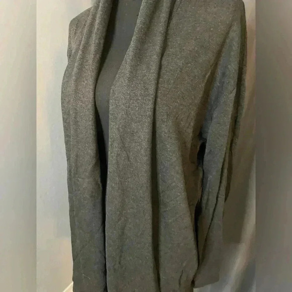 Mono B Women’s Knit Jacket, NWOT, Charcoal Grey - Picture 2 of 6